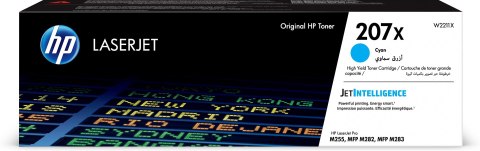 HP 207X oryginalny błękitny toner LaserJet o wysokiej wydajności HP 207X oryginalny błękitny toner LaserJet o wysokiej wydajności