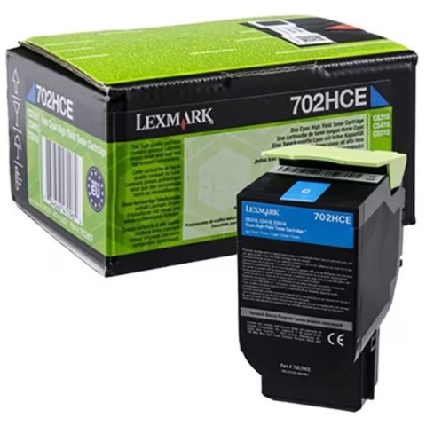 Lexmark Toner 70C2HCE Cyan Lexmark Toner 70C2HCE Cyan