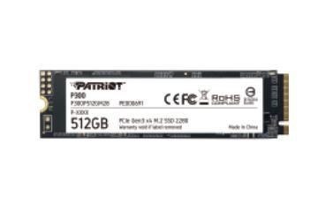 SSD PATRIOT P300 M.2 PCI-EX4 NVME 512GB SSD PATRIOT P300 M.2 PCI-EX4 NVME 512GB