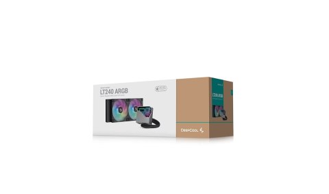 DeepCool LT240 Procesor Chłodnica cieczy all-in-one 12 cm Czarny 1 szt. DeepCool LT240 Procesor Chłodnica cieczy all-in-one 12 cm Czarny 1 szt.