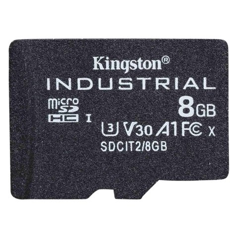 KINGSTON microSDHC 8GB Industrial C10 A1 pSLC Card KINGSTON microSDHC 8GB Industrial C10 A1 pSLC Card