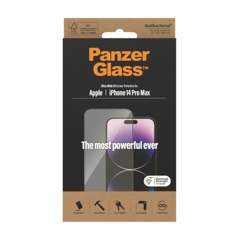PanzerGlass Ultra-Wide Fit Apple iPhone Przezroczysta ochrona ekranu 1 szt. PanzerGlass Ultra-Wide Fit Apple iPhone Przezroczysta ochrona ekranu 1 szt.