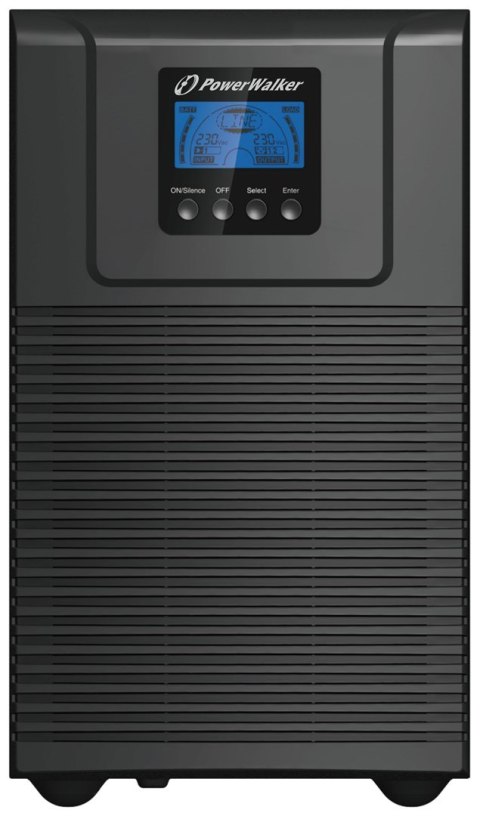 PowerWalker VFI 2000 TGB Podwójnej konwersji (online) 2 kVA 1800 W 4 x gniazdo sieciowe PowerWalker VFI 2000 TGB Podwójnej konwersji (online) 2 kVA 1800 W 4 x gniazdo sieciowe