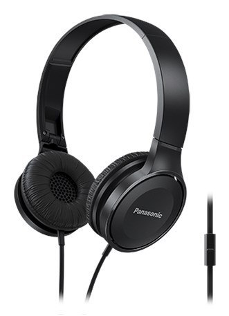Słuchawki Panasonic RP-HF100ME-K (nauszne; TAK - Przewodowy; kolor czarny Słuchawki Panasonic RP-HF100ME-K (nauszne; TAK - Przewodowy; kolor czarny