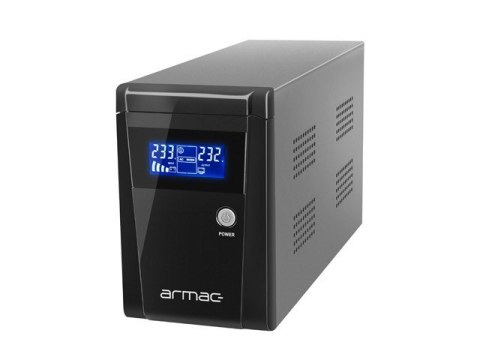 Zasilacz awaryjny Armac UPS OFFICE LINE-INTERACTIVE O/1000E/LCD Zasilacz awaryjny Armac UPS OFFICE LINE-INTERACTIVE O/1000E/LCD