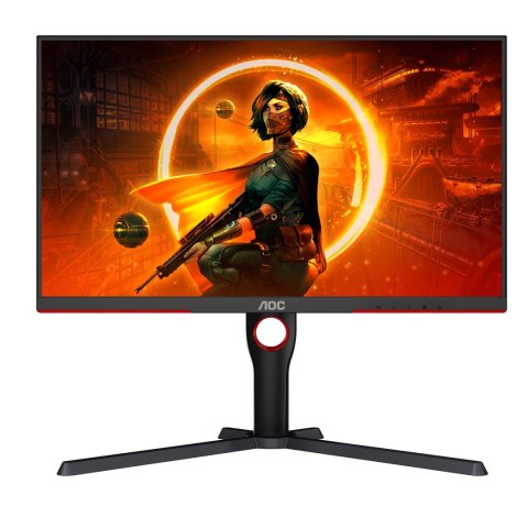 AOC G3 Q27G3XMN/BK monitor komputerowy 68,6 cm (27") 2560 x 1440 px 2K Ultra HD LED Czarny AOC G3 Q27G3XMN/BK monitor komputerowy 68,6 cm (27") 2560 x 1440 px 2K Ultra HD LED Czarny