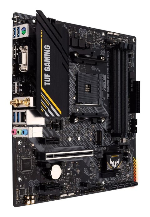 ASUS TUF GAMING A520M-PLUS WIFI AMD A520 Socket AM4 micro ATX ASUS TUF GAMING A520M-PLUS WIFI AMD A520 Socket AM4 micro ATX