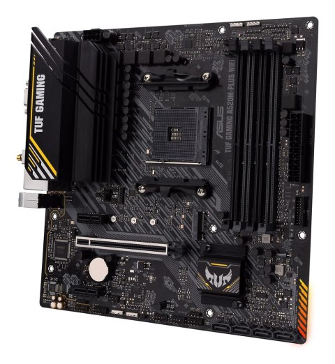 ASUS TUF GAMING A520M-PLUS WIFI AMD A520 Socket AM4 micro ATX ASUS TUF GAMING A520M-PLUS WIFI AMD A520 Socket AM4 micro ATX