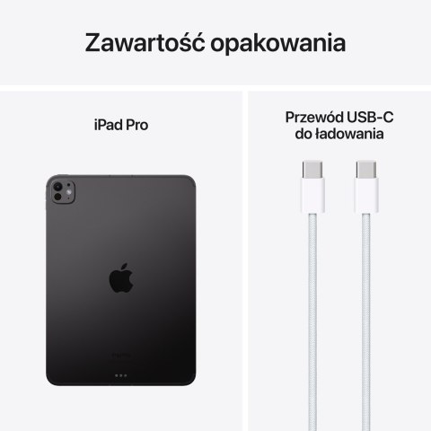 Apple iPad Pro 5G Apple M TD-LTE & FDD-LTE 512 GB 27,9 cm (11") 8 GB Wi-Fi 6E (802.11ax) iPadOS 17 Czarny Apple iPad Pro 5G Apple M TD-LTE & FDD-LTE 512 GB 27,9 cm (11") 8 GB Wi-Fi 6E (802.11ax) iPadOS 17 Czarny