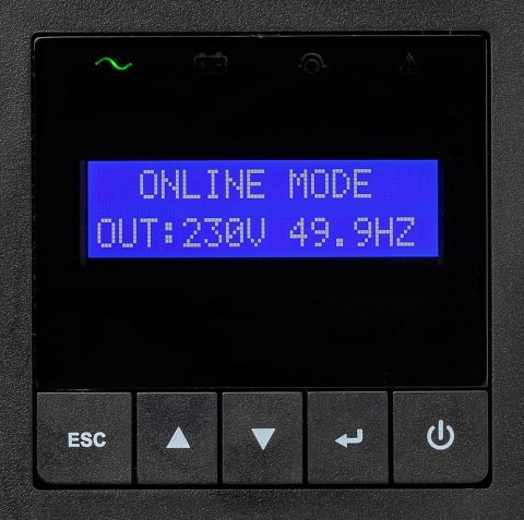 Eaton 9E1000IR zasilacz UPS Podwójnej konwersji (online) 1 kVA 900 W 4 x gniazdo sieciowe