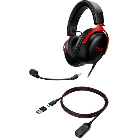 HyperX Cloud III BLK/RED GAMING HEADSET HyperX Cloud III BLK/RED GAMING HEADSET