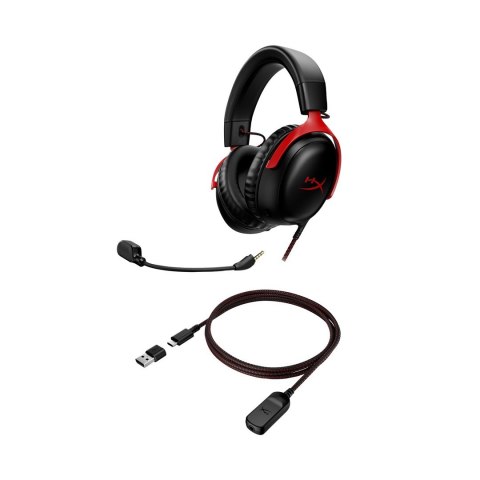 HyperX Cloud III BLK/RED GAMING HEADSET HyperX Cloud III BLK/RED GAMING HEADSET