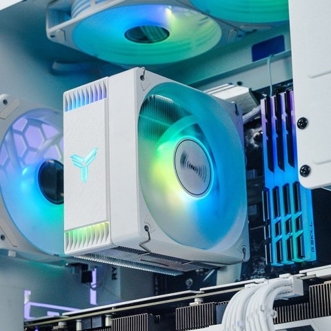 Jonsbo CR-1000 EVO CPU cooler 12cm ARGB Biały 1szt. Jonsbo CR-1000 EVO CPU cooler 12cm ARGB Biały 1szt.