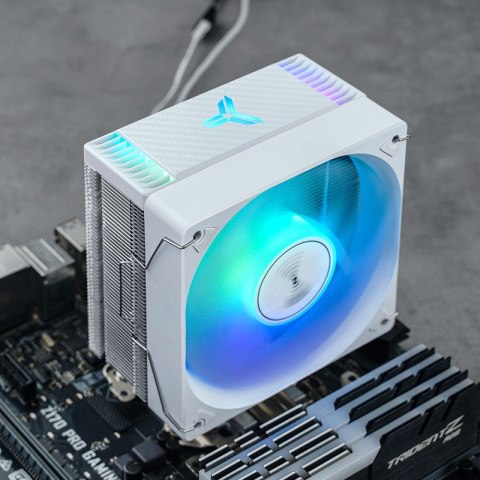 Jonsbo CR-1000 EVO CPU cooler 12cm ARGB Biały 1szt. Jonsbo CR-1000 EVO CPU cooler 12cm ARGB Biały 1szt.