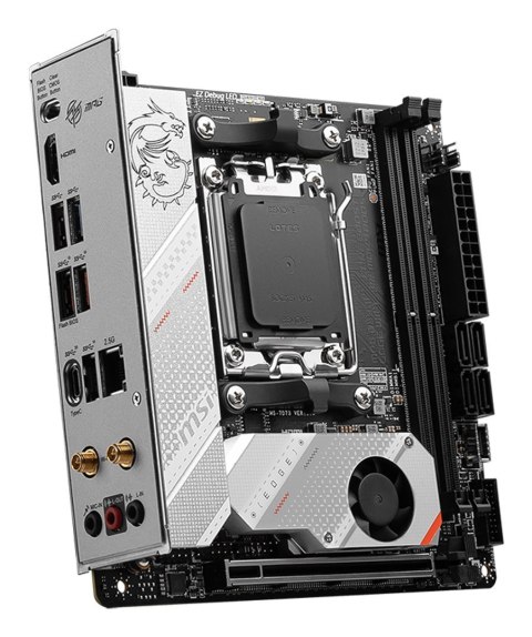 MSI MPG B650I EDGE WIFI płyta główna AMD B650 Gniazdo AM5 mini ATX MSI MPG B650I EDGE WIFI płyta główna AMD B650 Gniazdo AM5 mini ATX