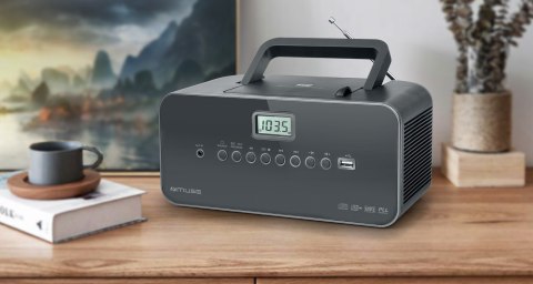 Przenośny odtwarzacz CD Muse M-28 DG Czarny Przenośny odtwarzacz CD Muse M-28 DG Czarny