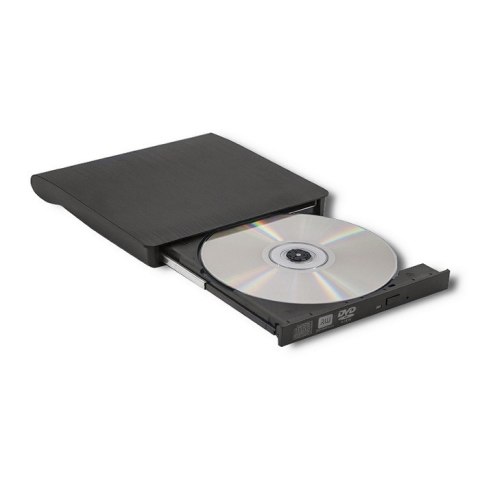 Qoltec 51857 Nagrywarka DVD-RW zewnętrzna |USB 3.0 | Czarna