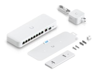 Ubiquiti UniFi Flex 2.5G Zarządzany L2 2.5G Ethernet (100/1000/2500) Obsługa PoE Montaż na biurku/ścianie Biały