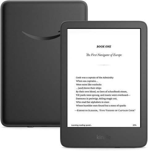Amazon Kindle 6" 11. generacji B0CP32JG8B czytnik e-booków 16 GB Wi-Fi Czarny