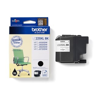 Brother LC-229XLBK nabój z tuszem 1 szt. Oryginalny Czarny