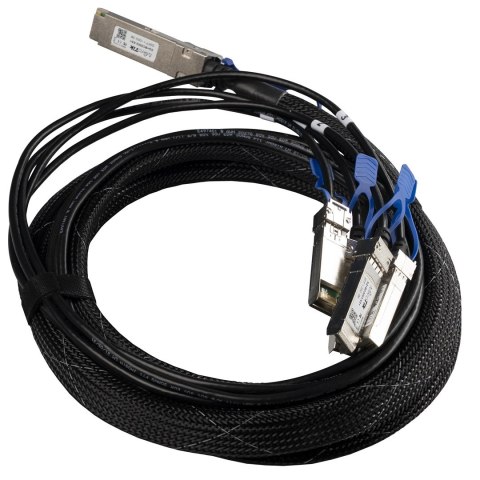 MikroTik XQ+BC0003-XS+ | QSFP28 to 4x SFP28 break-out cable | 1x QSFP28 to 4x SFP28, 3m MikroTik XQ+BC0003-XS+ | QSFP28 to 4x SFP28 break-out cable | 1x QSFP28 to 4x SFP28, 3m