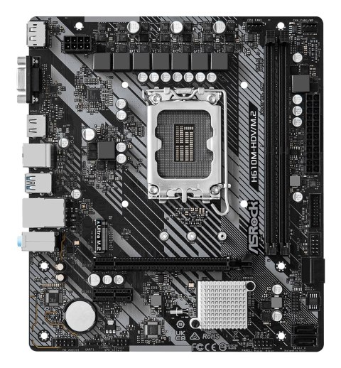 Płyta główna ASRock H610M-HDV/M.2 R2.0 Płyta główna ASRock H610M-HDV/M.2 R2.0