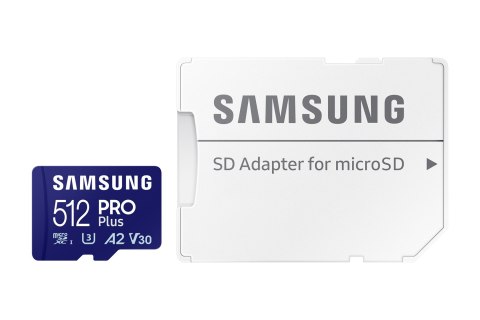 Samsung MB-MD512SA/EU pamięć flash 512 GB MicroSDXC UHS-I Klasa 10 Samsung MB-MD512SA/EU pamięć flash 512 GB MicroSDXC UHS-I Klasa 10