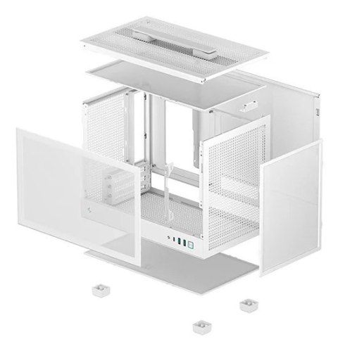 DeepCool CH160 WH Small Form Factor (SFF) Biały