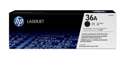 HP 36A oryginalny wkład z czarnym tonerem LaserJet