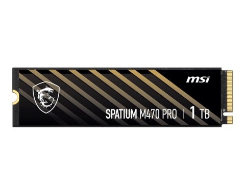 MSI SPATIUM M470 PRO PCIe 4.0 NVMe M.2 2 GB PCI Express 4.0 3D NAND MSI SPATIUM M470 PRO PCIe 4.0 NVMe M.2 2 GB PCI Express 4.0 3D NAND