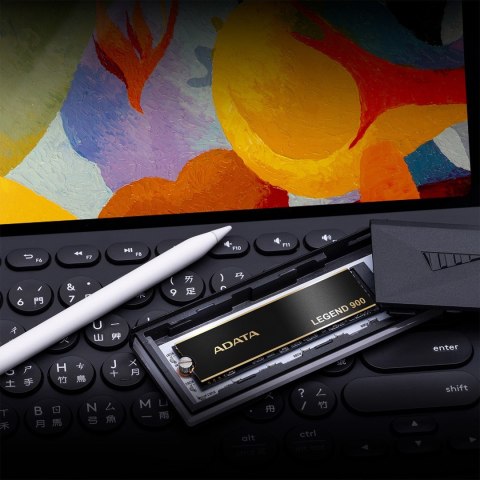 Dysk SSD ADATA Legend 900 ColorBox 512GB PCIe gen.4