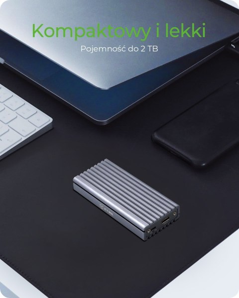 ICY BOX IB-1817M-C31 Obudowa SSD Szary M.2 ICY BOX IB-1817M-C31 Obudowa SSD Szary M.2