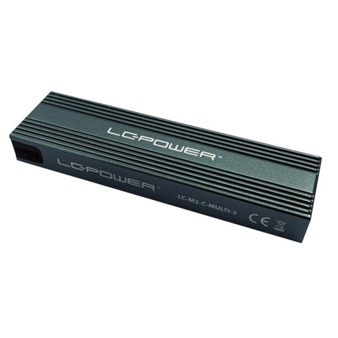 LC-Power LC-M2-C-MULTI-3 obudowa do dysków twardych Obudowa SSD Antracyt M.2 LC-Power LC-M2-C-MULTI-3 obudowa do dysków twardych Obudowa SSD Antracyt M.2