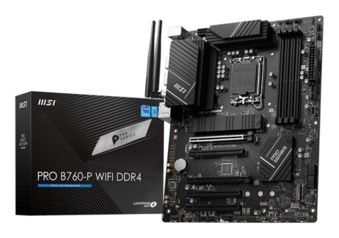 MSI PRO B760-P WIFI DDR4 płyta główna LGA 1700 ATX MSI PRO B760-P WIFI DDR4 płyta główna LGA 1700 ATX