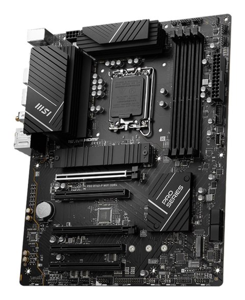 MSI PRO B760-P WIFI DDR4 płyta główna LGA 1700 ATX MSI PRO B760-P WIFI DDR4 płyta główna LGA 1700 ATX