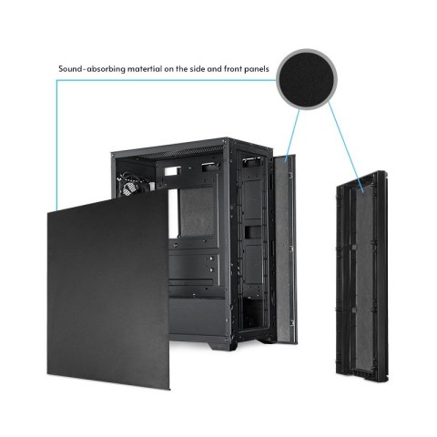 Obudowa Chieftec Geh MIDI Pro Midi Q AS-02B-OP (B) Obudowa Chieftec Geh MIDI Pro Midi Q AS-02B-OP (B)