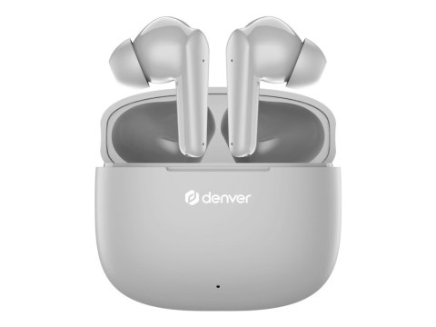 Denver TWE-48GR Zestaw słuchawkowy True Wireless Stereo (TWS) Douszny Połączenia/muzyka Bluetooth Szary Denver TWE-48GR Zestaw słuchawkowy True Wireless Stereo (TWS) Douszny Połączenia/muzyka Bluetooth Szary
