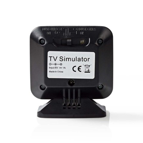 Nedis TV Simulator atrapa kamery bezpieczeństwa Czarny Pudełko Nedis TV Simulator atrapa kamery bezpieczeństwa Czarny Pudełko