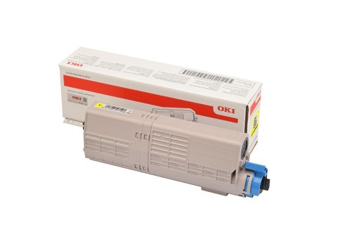 OKI 46490605 kaseta z tonerem 1 szt. Oryginalny Żółty OKI 46490605 kaseta z tonerem 1 szt. Oryginalny Żółty