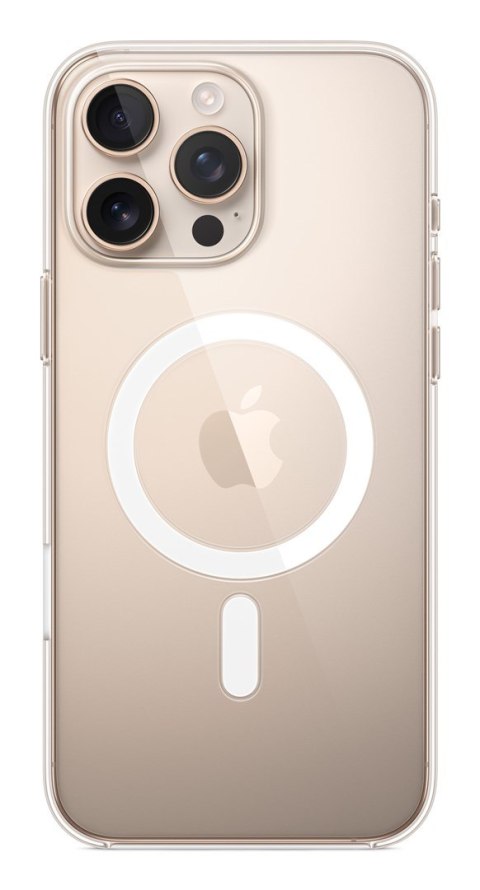 Przezroczyste etui do iPhone'a 16 Pro Max z MagSafe