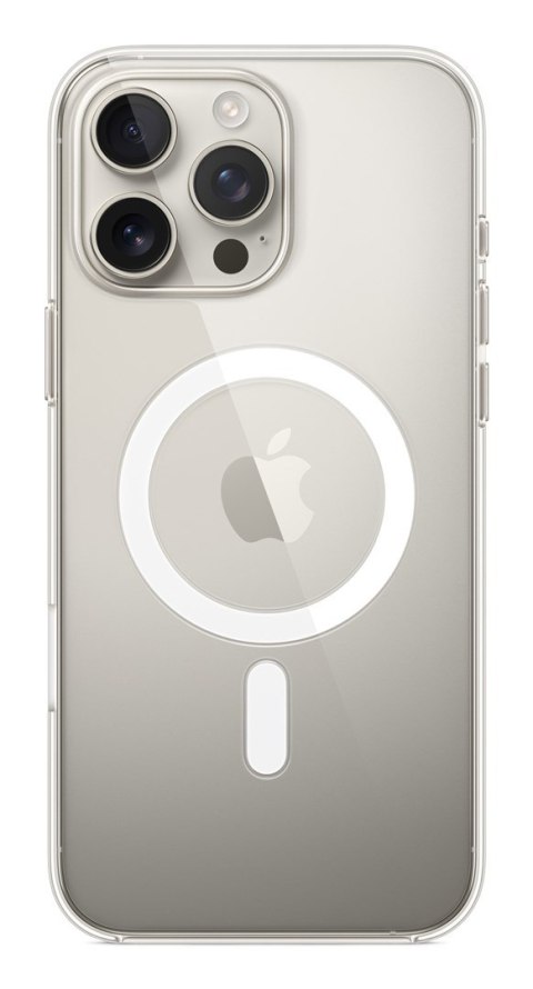 Przezroczyste etui do iPhone'a 16 Pro Max z MagSafe