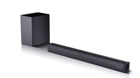 Soundbar Sharp HT-SBW182 2.1 Slim Soundbar HDMI, Optical, Bluetooth, 160 W, 74 cm with Wireless Subwoofer