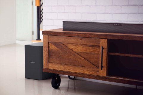 Soundbar Sharp HT-SBW182 2.1 Slim Soundbar HDMI, Optical, Bluetooth, 160 W, 74 cm with Wireless Subwoofer