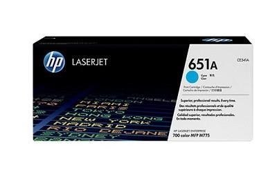 TONER CARTRIDGE 651A CYAN/. TONER CARTRIDGE 651A CYAN/.