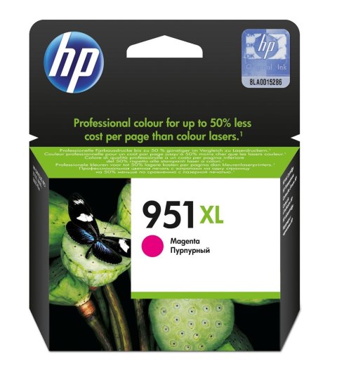 Tusz HP czerwony HP 951XL, HP951XL=CN047AE, 1500 str. Tusz HP czerwony HP 951XL, HP951XL=CN047AE, 1500 str.