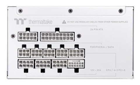 Zasilacz o mocy 850W Thermaltake Toughpower GT Snow Zasilacz o mocy 850W Thermaltake Toughpower GT Snow