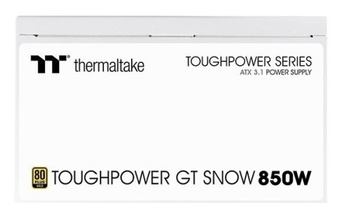Zasilacz o mocy 850W Thermaltake Toughpower GT Snow Zasilacz o mocy 850W Thermaltake Toughpower GT Snow