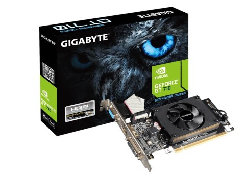 Gigabyte GV-N710D3-2GL karta graficzna NVIDIA GeForce GT 710 2 GB GDDR3 Gigabyte GV-N710D3-2GL karta graficzna NVIDIA GeForce GT 710 2 GB GDDR3