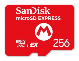 Karta Nintendo SanDisk microSD Express do Switch 2, 256 GB, MicroSDXC, czerwona