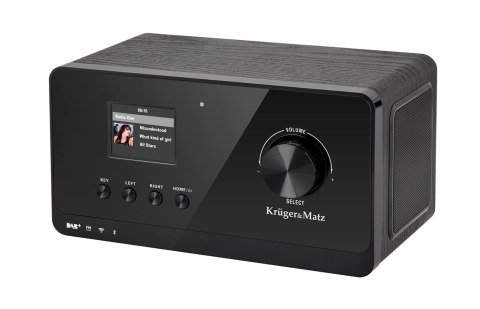 Krüger&Matz KM0816 radio Osobisty Analogowe i cyfrowe Czarny